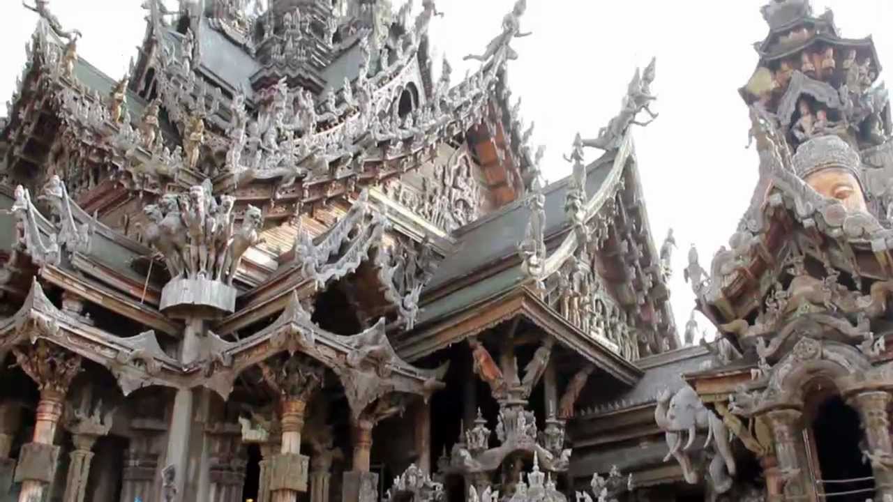 Sanctuary of Truth, Beautifull Temple In Thailand