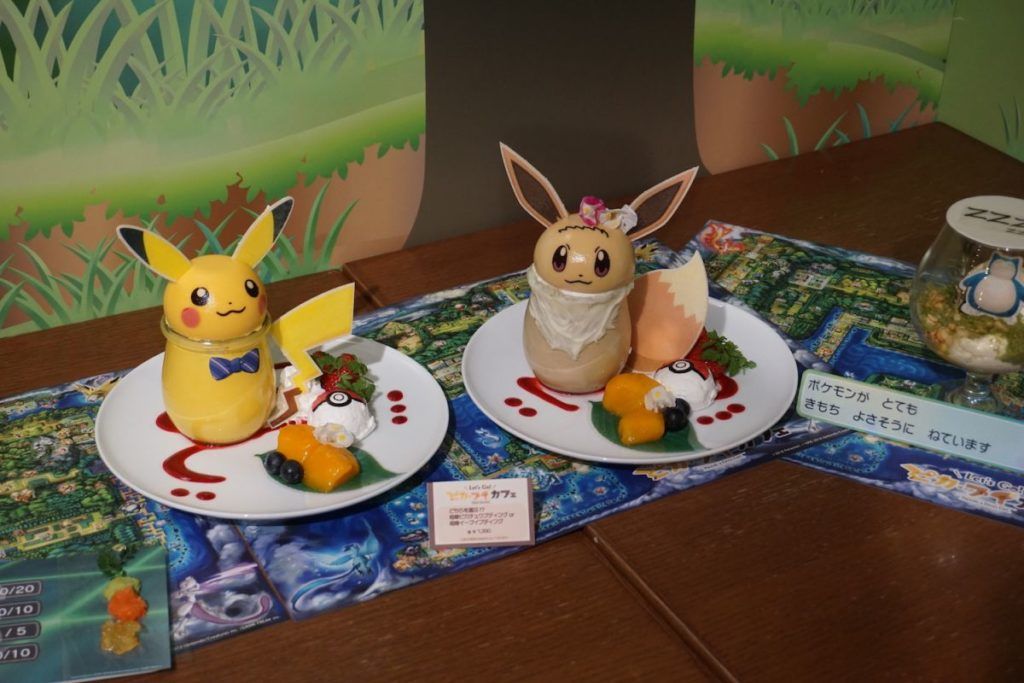 Lets Go Pikachu Cafe- Japan